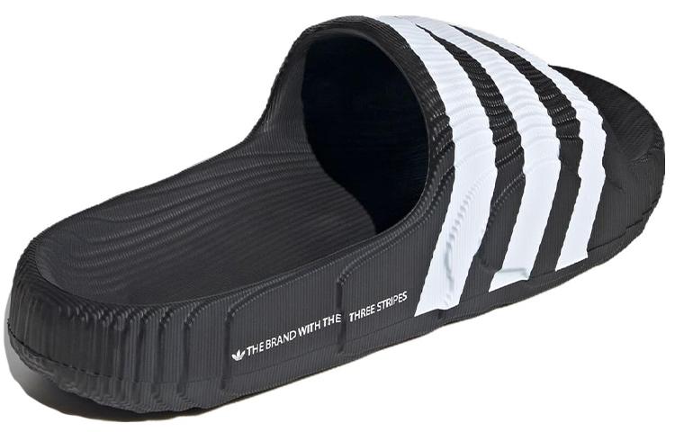 Adilette 22 Adidas Originals Slide 'Black White' IF3670