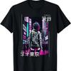 Camiseta Neo Tokyo Shibuya Cyberpunk Estética Japonesa Vaporwave