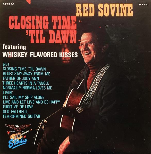 

LP Record RED SOVINE - Closing Time Til Dawn SLP441 Starday Records 1969 UK Folk Used