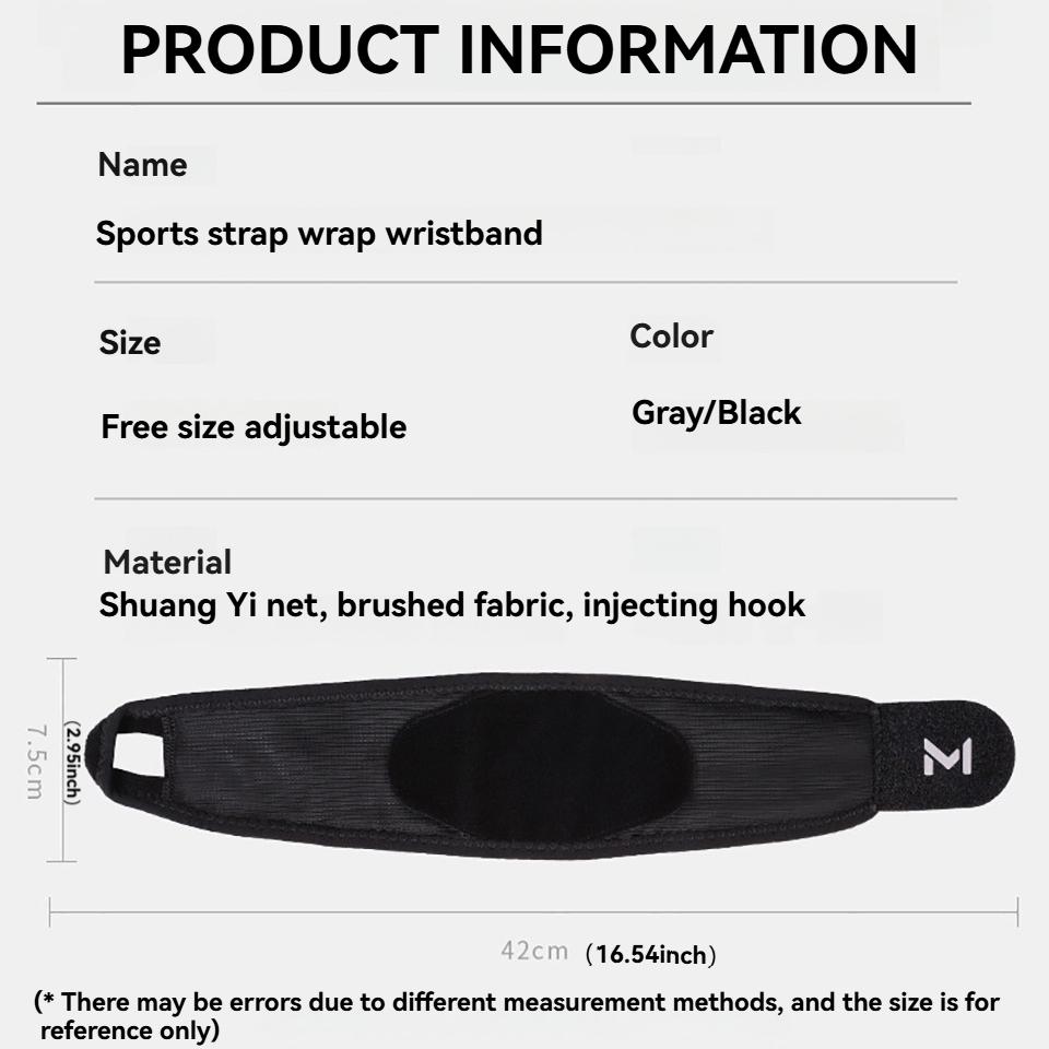 Gtubike 1Pcs Wrist Guard Protector Wrist Pain Tendon Sheath Strain Men Women Badminton Bench Press Fitness Breathable Elastic