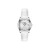 Tissot Kutu Collection Quartz Movement Women's Watch 32mm White Dial Stainless Steel Case Leather Strap T035.210.16.031.00