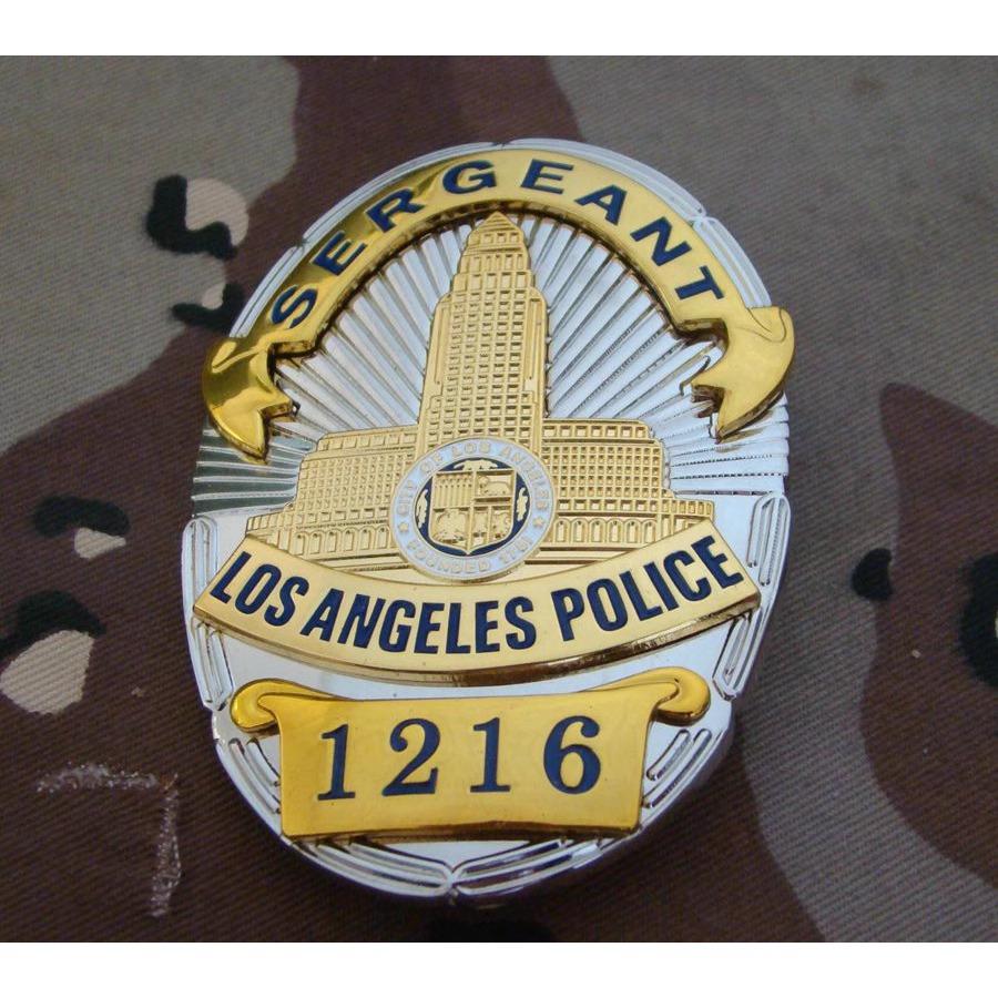 Los Angeles/LAPD metallmerke, ren kobber