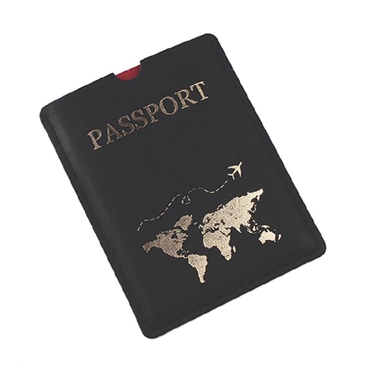 Durable PU Passport Cover Wedding Gift Credit Card Holder Gift for Traveler