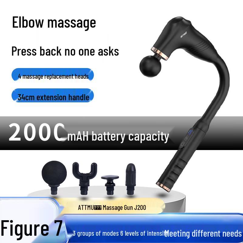 ATMU J200 Percussion Massage Gun CN plug (adapter included)