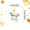 Star-Shaped Acrylic Desktop Decor with Inspirational Thank You Messages - Perfect Teacher Appreciation Gift, School-Themed Party Decoration, Nurseries