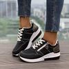 Zapatillas Casuales de Mujer Moda Versátil Talla Grande Combinación de Colores Modelos Cash Transfronterizos Tacón de Cuña Suela Gruesa Zapatillas Casuales