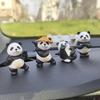 Small Panda Design Ornaments 4pcs/set-Car Center Console Decor,Interior Decoration,Car Ornaments,Interior Ornaments,Car Decor