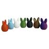 3D Printed Easter Egg Funny Easter Bunny Egg Desk Ornament Easter Basket Stuffers for Home Office Party Decor