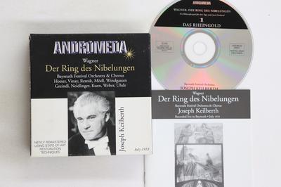 CD JOSEPH KEILBERTH, FESTIVAL DI BAYREUTH - Wagner L'Anello del Nibelungo ANDRCD5000 ANRDROMEDA 1993 EU Classico Usato