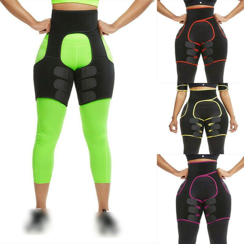 Neoprene Thigh Womens Shaper High Waist Leg Slimming Trimmer Wrap Shapewear Belt