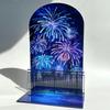 Bright Fireworks Series Acrylic DIY Anime Character Background Decoration 5 Inch Fireworks Frame for Friends Gift Japan Style
