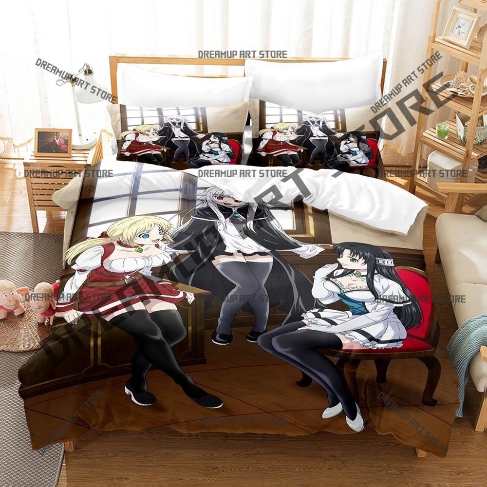 3D Print Handyman Saitou In Another World Bedding Set Twin Queen King Full Size Duvet Cover Pillowcase Bed Boys Girls Adult