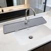 Silicone Water-draining Pad, Faucet Splash Protection Pad, Washbasin Water Barrier Pad