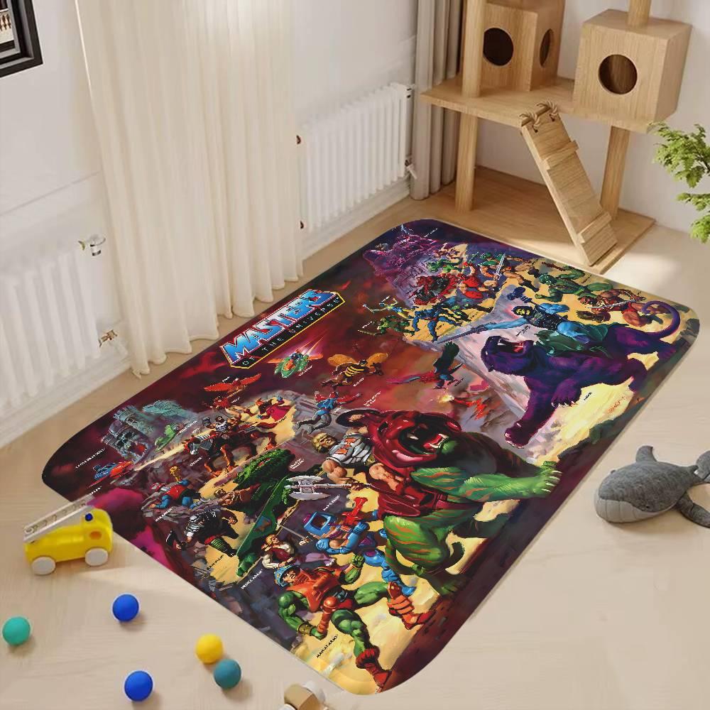 He Man Masters Of Universe Hallway Carpet Non-Slip Laundry Room Mat Laundry Decor Balcony Child Living Room Toilet Rug