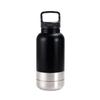 3 in 1 Stainless Steel Pet Water Bottle Multi-layered 32Oz Dog Drinking Bottle Detachable Large Capacity Dog Feeding Bottle
