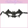 Solid Color Style Lace Mask With Mesh Fabric For Role Play Party Accessories