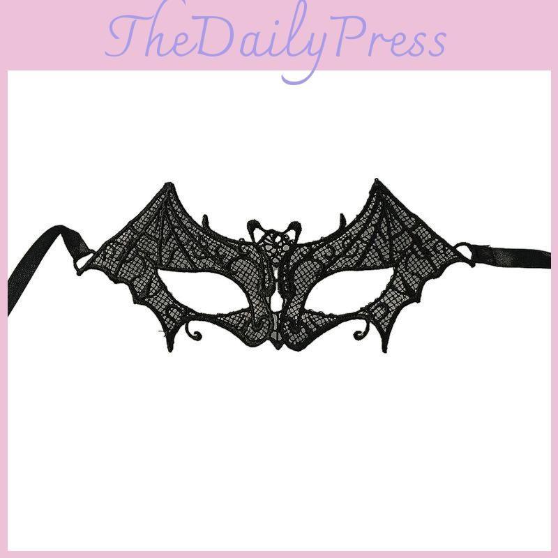 Solid Color Style Lace Mask With Mesh Fabric For Role Play Party Accessories