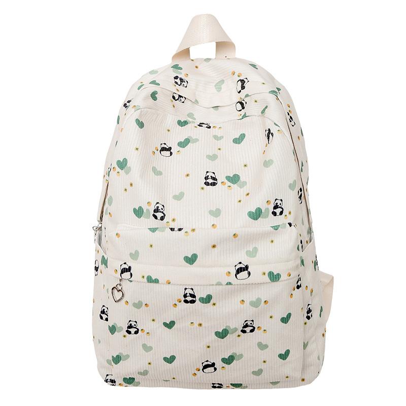 New high school student versatile ins style schoolbag women's fashion simple Japanese sweet travel backpack