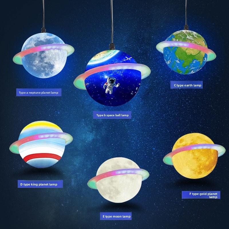 Jupiter Led Venus Planet Light Hanging Lamp For Kid Room And Outdoor Decor
