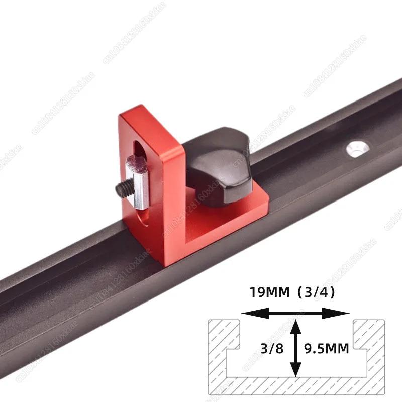 Oberfrästisch Anschlag Aluminium Multi T-Nut Tischsäge Profil Anschlag Holzbearbeitung T-Nut Gehrungsschiene Verbinder 30 Typ
