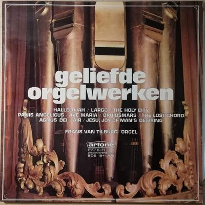 LP-Schallplatte FRANS VAN TILBURG Geliefde Orgelwerken BDES1704 Artone 1970 Niederlande Klassisch Gebraucht