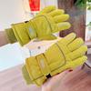 Winter Warm Outdoor Plush Mittens Windproof Cycling Gloves New Touchscreen Ski Gloves