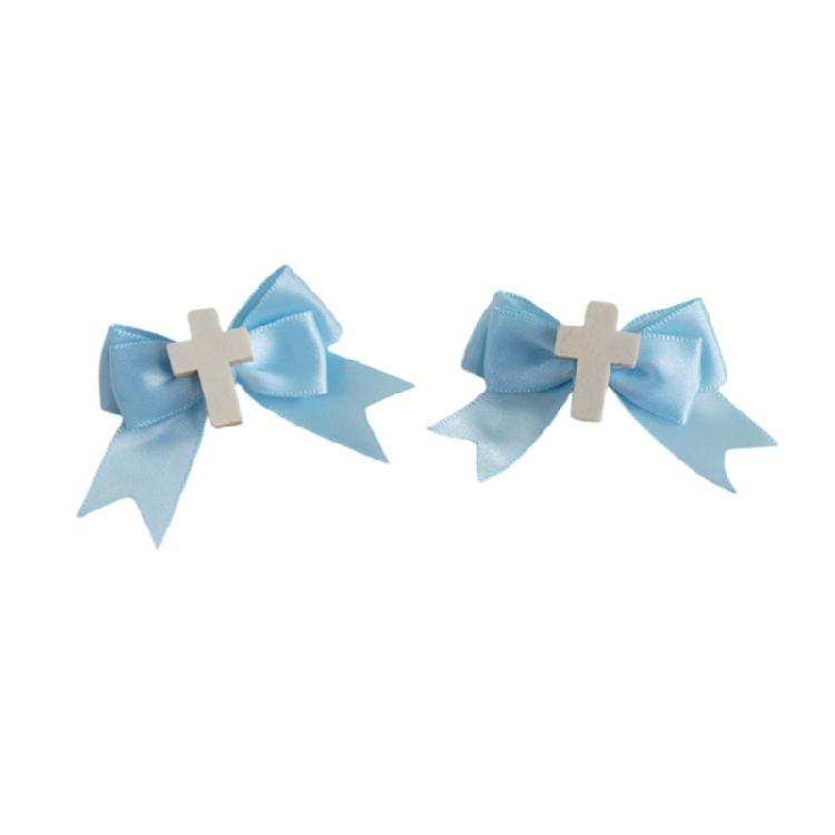 Colorful Crosses Hair Barrettes Hair Clip Sweet 2000s Hair Clip for Women, Barrettes Bowknot Shape