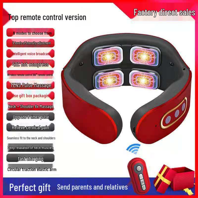 Smart Electromagnetic Pulse Neck and Spine Massager