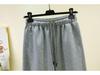 Spring Women's High-Waisted Wide-Leg Cotton Pants