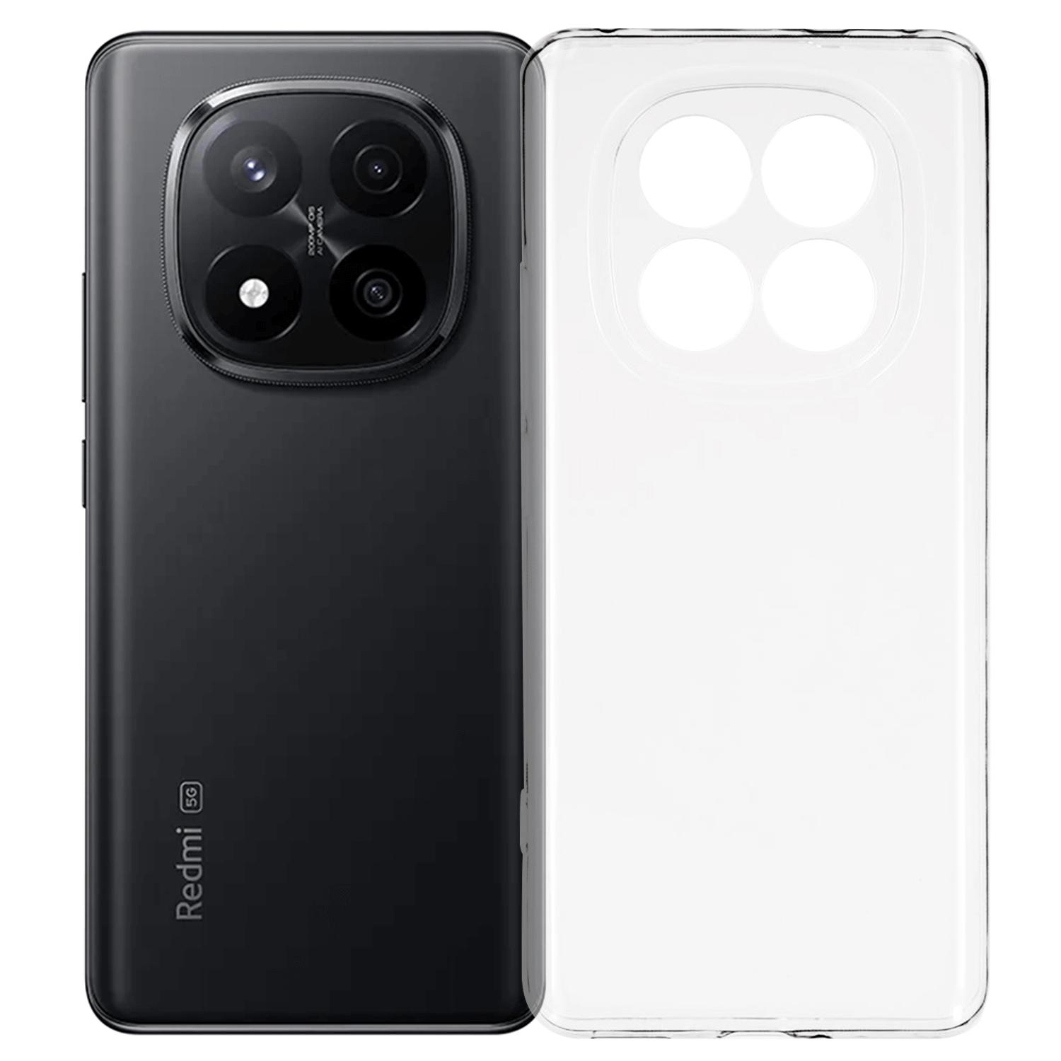 

Чохол UNITHIN для Xiaomi Redmi Note 14 Pro+ 5G, ультратонкий 0,7 мм, прозорий ТПУ, захист від падіння, точні вирізи A