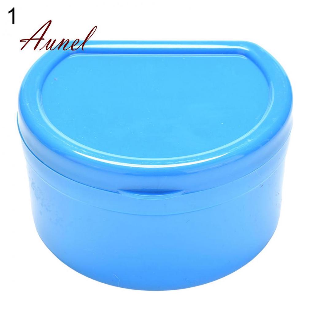 Boîte de Rangement pour Prothèse Dentaire Orthodontique Tendance 1 Pièce Conteneur Étui pour Protège-dents