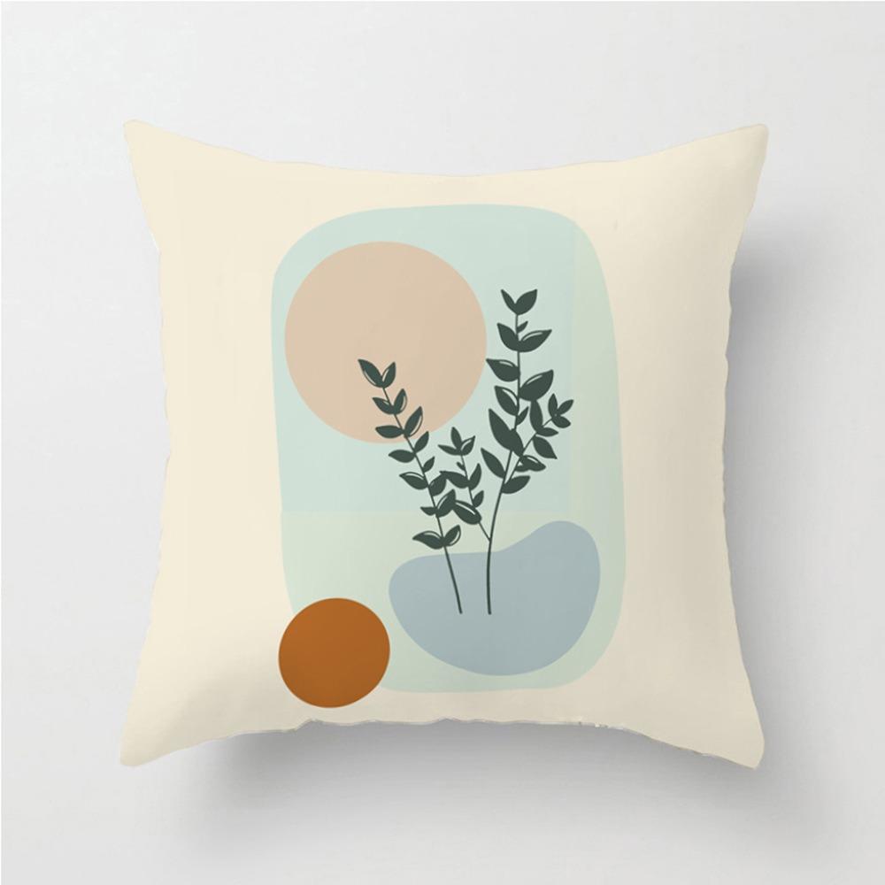 

Простая иллюстрация Стиль Наволочка Украшение для общежития Офис Гостиная Диван Домашняя наволочка 40x40cm