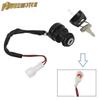 Motorcycle Ignition Lock Moped Tuning Switch 2T for Yamaha Kayo Start Door Locks 2 Key Dirt Bike Enduro Motocross Spare Parts