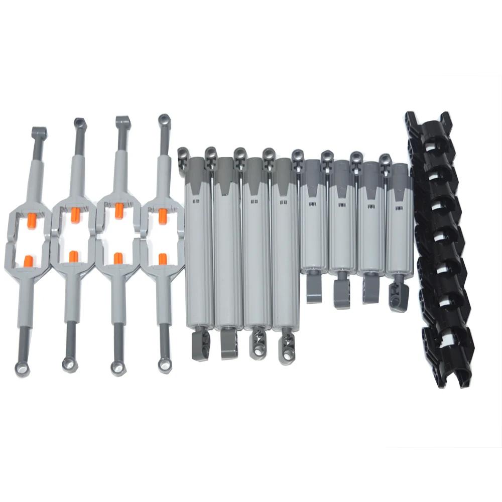 Yiran Toy Unisex Technical Push Rod Linear Actuator Dynamic Telescopic Screw Lifter 61904 92693 61927 Moc Constructing Block Components Diy Bricktoys