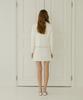 Aejeuipeu Ferry Tweed Skirt (Ivory)