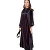2023 Autumn Plus Size Women's Pleated Dress with Belt