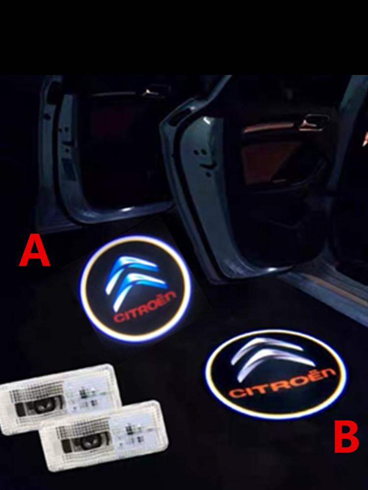 Good Quality Car Door Lights LED Car Door Courtesy Light Projector Signal Lamp Car Accessories Drop Shipping For Citroen