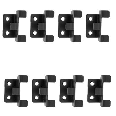 8Pcs Tile Hanging Hook Solid Iron Construction with Smooth Finish for Ceramic Tile Display Wall Mount Bracket Easy Installation