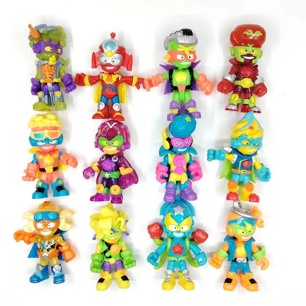 1Pcs Superthings Big Super Zings Without Wepon Ultra Rare Series 6 Kazoom Kids Rescue Force Series Action Figures Toy