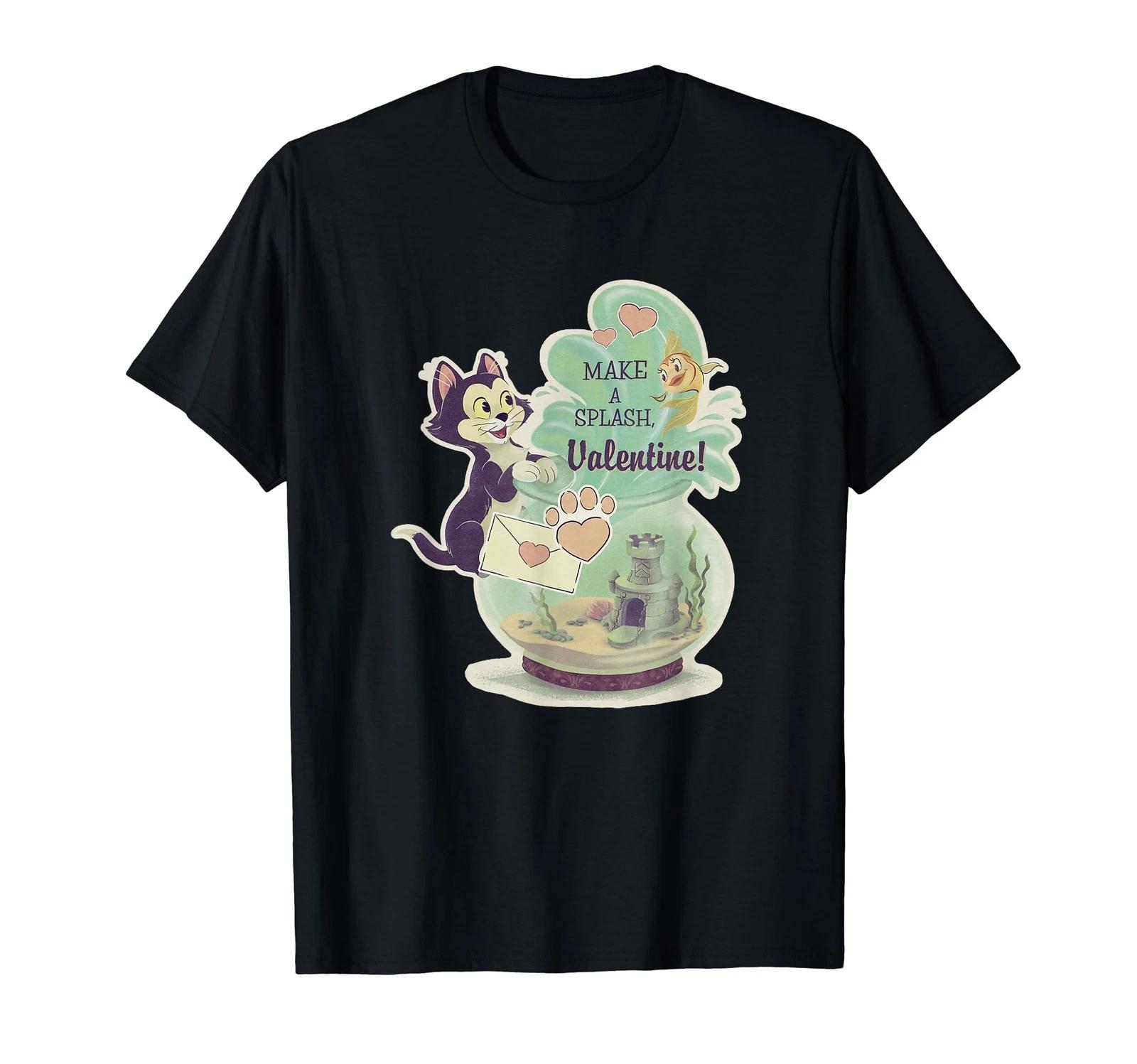 Disney Pinocchio Valentine S Day Figaro T-Shirt_ 3XL