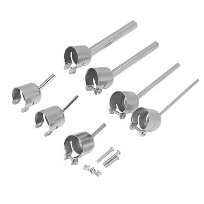 7PCs Set 850 Universal Steel Hot Air Gun Nozzle 10x10mm 8x8mm 5x5mm 4x4mm 3x3mm
