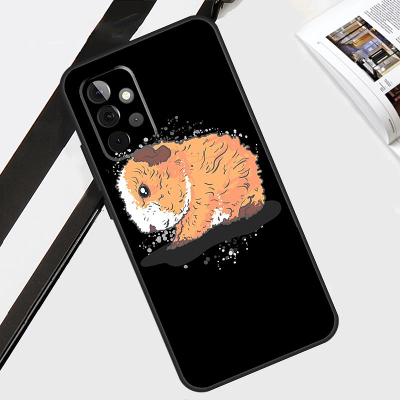 Funny Guinea Pig Case For Samsung Galaxy A55 A35 A15 A56 A36 A26 A16 A06 A54 A34 A14 A12 A22 A32 A52 A13 A53