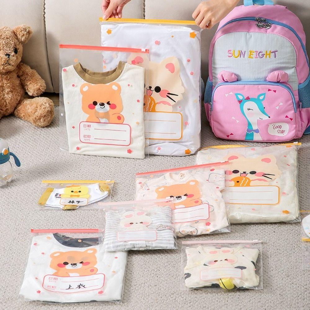 

10PCS Classified Storage Bag Multi-size Organizer Bag New Classified Sealed Bag Travel S