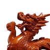 Hand-Carved Chinese Dragon Figurine Fengshui Ornament