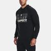 Under Armour Johnson Series Logo Print Fleece Trainings-Hoodie Herren Hoodies Schwarz 1367109-001
