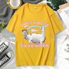 Cant Wait To Go To Work Funny Cat Meme T Shirt Unisexs Womens Vintage Gothic Rock Punk Short Sleeve Hip Hop Oversized Tshirt