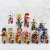 13cm Dragon Ball Z Anime Figur Son Goku Herr der Schildkröten Lokomotiven PVC Action Kame Sennin Motorrad Spielzeug für Kinder Sammler