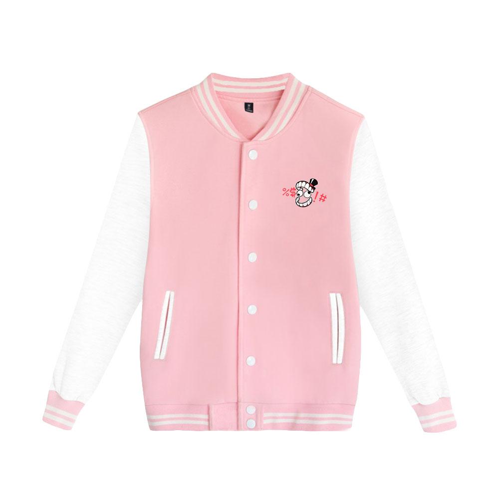 Nya Dam Herrjackor Bomberjacka The Amazing Digital Circus Anime Basebolljacka Oversize Hip Hop Ytterkläder för College Par Kläder Anpassad