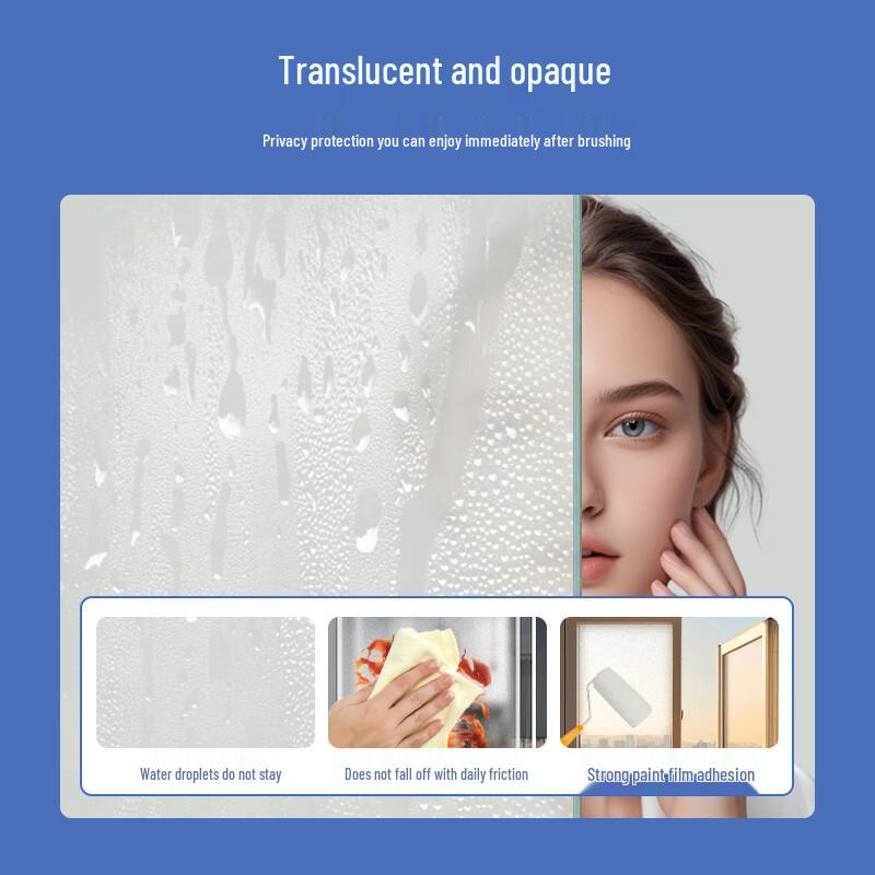 Fast-Drying Frosted Glass Privacy Paint