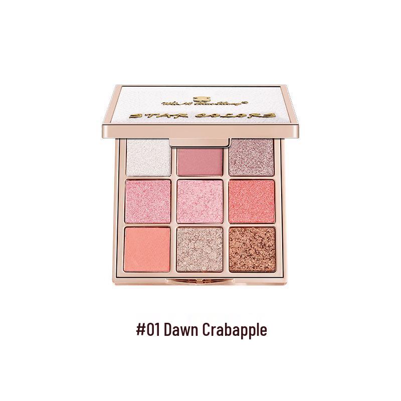 

Winnie the Pooh Dunhuang Diamond 9-Color Matte Eyeshadow Palette - Internet Celebrity Fave for Long-Lasting Wear